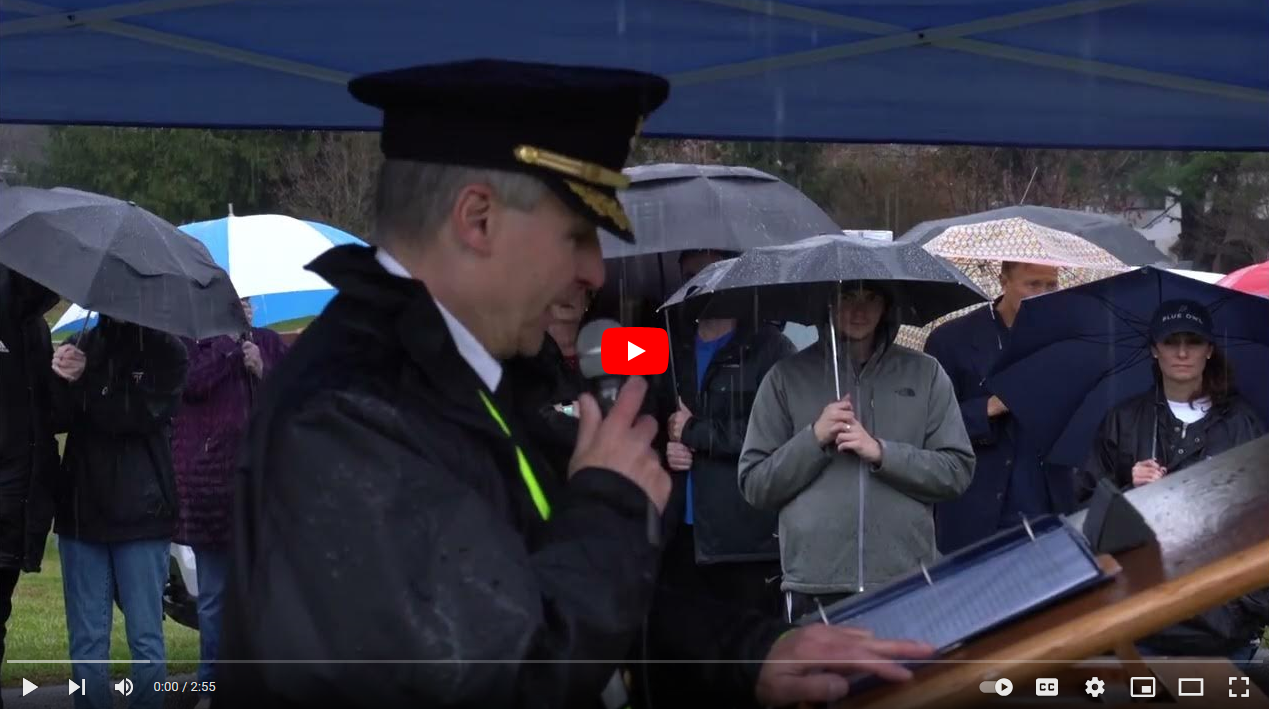 2022 Northampton Twp. Hometown Heroes Wreath Laying Ceremony Honoring First Responders and Military