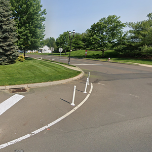 Curb Extension - Jacksonville Road at Ivy Greene
