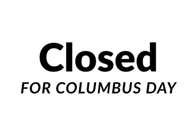 Township Administration Building Closed Monday, October 12, 2026
