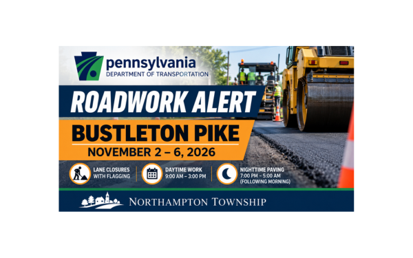 PennDOT Announces Lane Closures on Bustleton Pike – November 2–6
